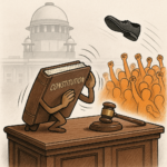 A Shoe at the Bench: Warning Signs from India’s Turbulent Street